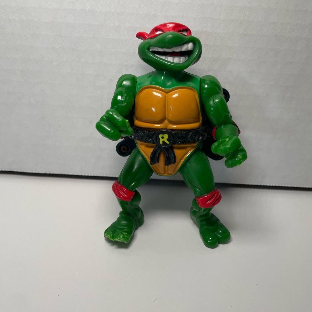 VTG 1991 TMNT Teenage Mutant Ninja Turtles Talkin' Raphael Playmates